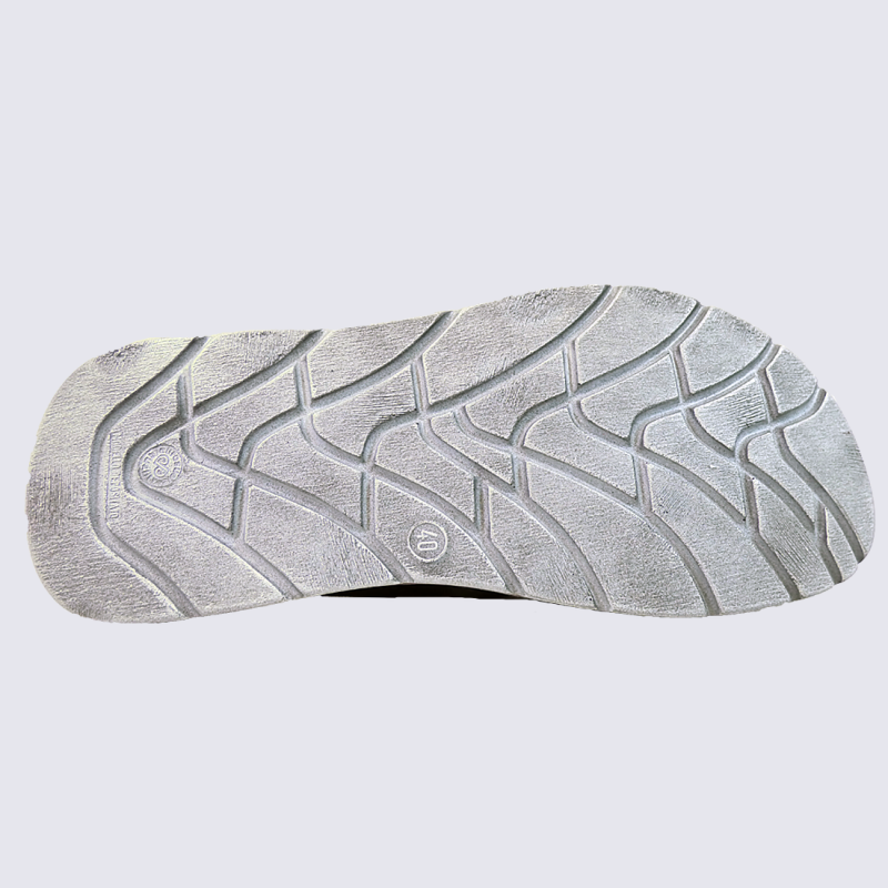 Mules Rohde, mules confortables homme en cuir anthracite