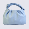 Sac à main Charlotte, sac à main tendance femme en cuir bleu céleste Sac à main Charlotte, sac à main tendance femme en cuir bleu céleste
