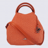 Sac à main Charlotte, sac à main tendance femme en cuir tressé orange Sac à main Charlotte, sac à main tendance femme en cuir tressé orange