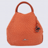 Sac à main Charlotte, sac à main tendance femme en cuir tressé orange Sac à main Charlotte, sac à main tendance femme en cuir tressé orange