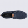 Chaussures Josef Seibel, chaussures slippers confort homme en cuir bleu Chaussures Josef Seibel, chaussures slippers confort homme en cuir bleu