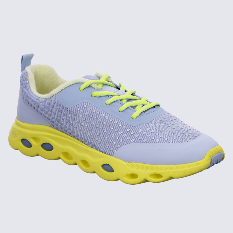 Baskets Ara, baskets Energystep femme en textile babyblue