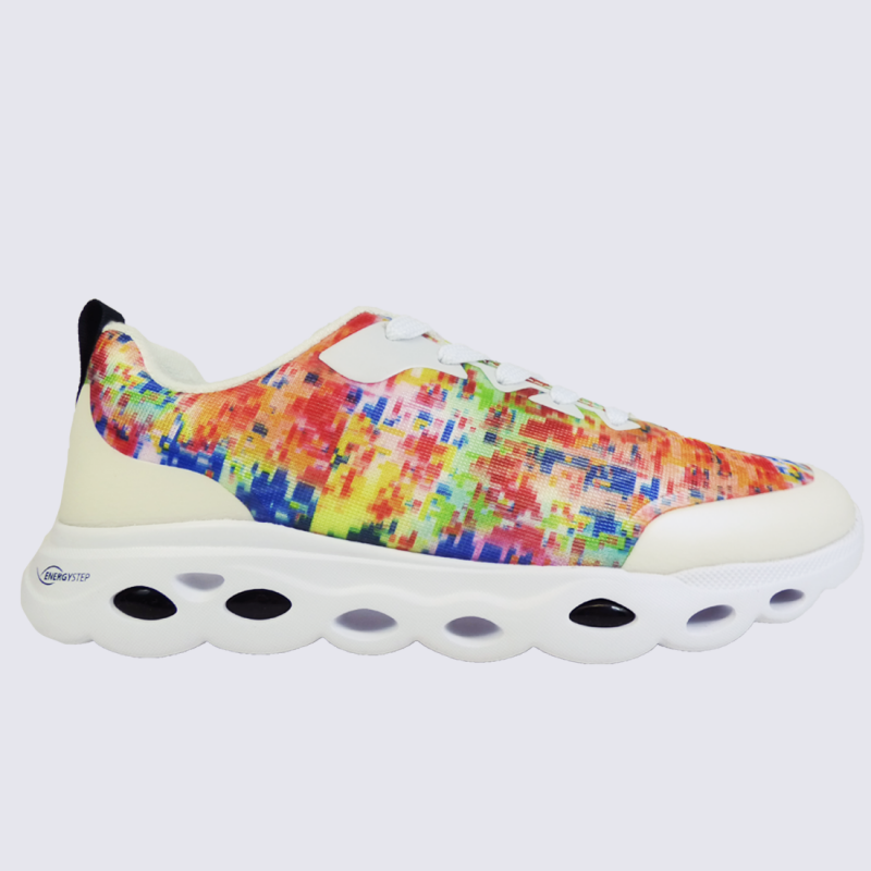 Baskets Ara baskets Energystep femme en textile arc en ciel Igert Chaussures Maroquinerie