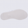 Mules Ara, mules à brides croisées femme en cuir argent Mules Ara, mules à brides croisées femme en cuir argent