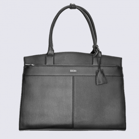 Sac business Socha, sac de travail pour ordinateur 15.6" femme noir Sac business Socha, sac de travail pour ordinateur 15.6" femme noir