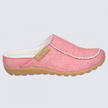 Mules Westland by Josef Seibel, mules confortables femme en textile rose