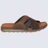 Mules Rohde, mules confortables homme en cuir moka Mules Rohde, mules confortables homme en cuir moka