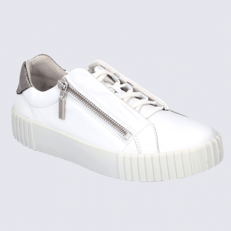 Baskets Westland by Josef Seibel, baskets basses femme en cuir blanc Baskets Westland by Josef Seibel, baskets basses femme en cuir blanc