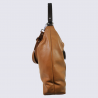 Sac porté épaule Charlotte, sac porté épaule bicolore femme en cuir marron Sac porté épaule Charlotte, sac porté épaule bicolore femme en cuir marron