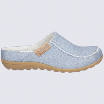 Mules Westland by Josef Seibel, mules confortables femme en textile bleu