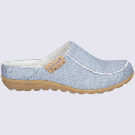 Mules Westland by Josef Seibel, mules confortables femme en textile bleu