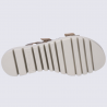 Mules Westland by Josef Seibel, mules tendances femme en cuir argenté Mules Westland by Josef Seibel, mules tendances femme en cuir argenté