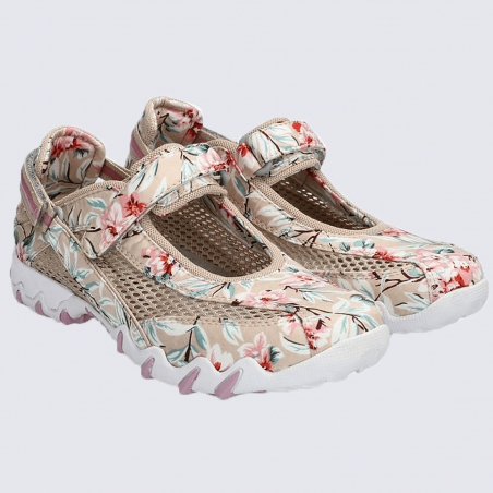 Chaussures Allrounder, chaussures de marche imprimé floral femme multicolore