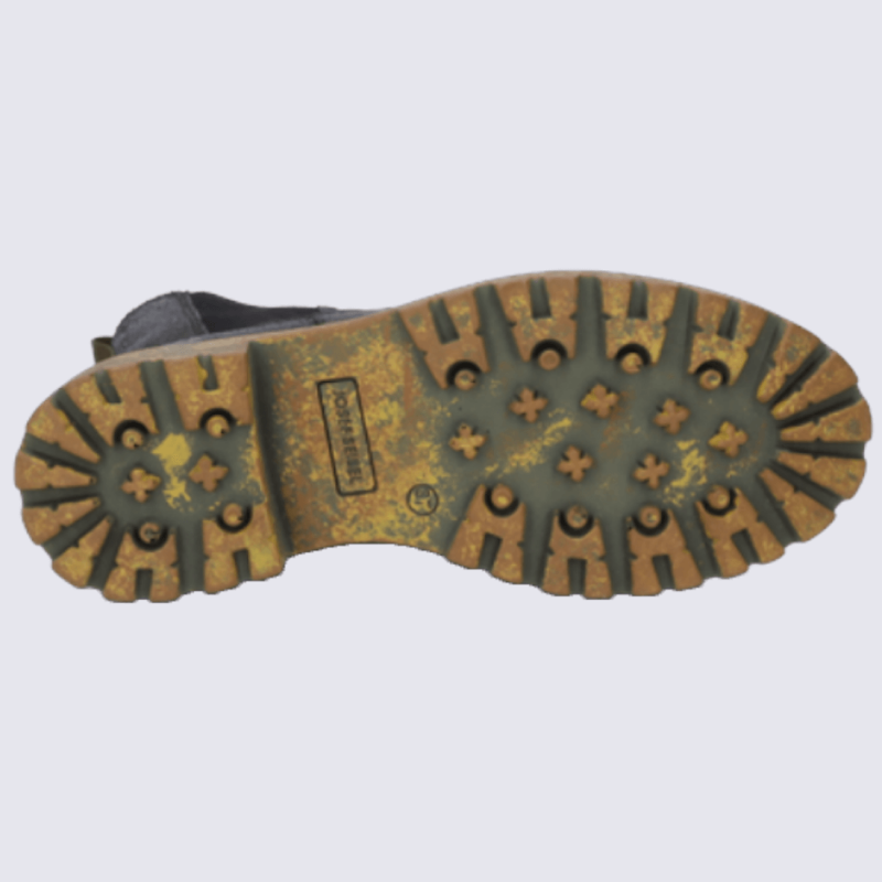 Bottes Josef Seibel, bottes tendances femme en cuir bronze et noir