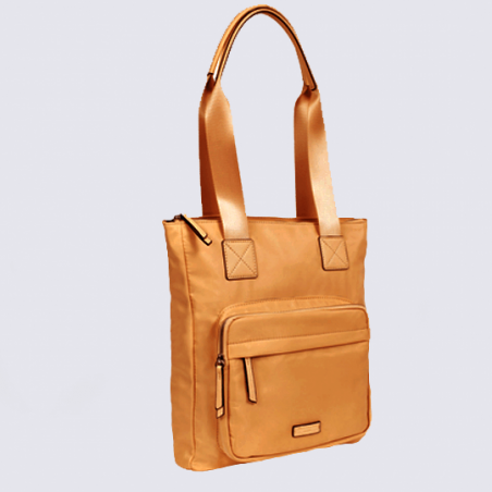Sac porté épaule Hexagona, sac porté épaule 2 anses femme caramel Sac porté épaule Hexagona, sac porté épaule 2 anses femme caramel