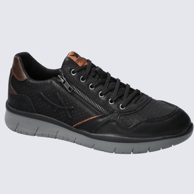 Baskets Allrounder, baskets confortables homme noir Igert Chaussures