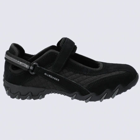 Chaussures Allrounder, chaussures de randonnée légères femme noir