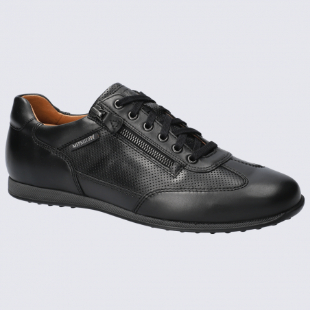 Baskets homme en cuir