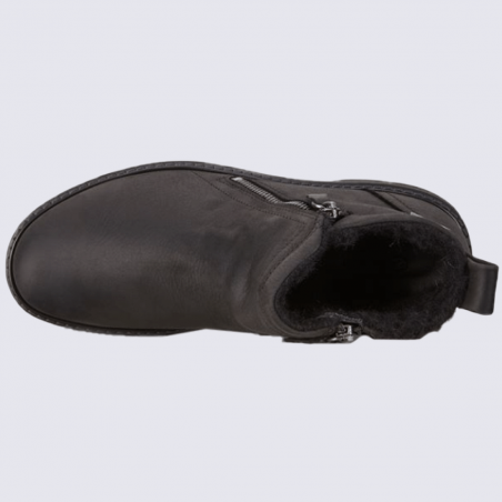 Bottines Ecco, bottines Gore-Tex pour homme en cuir nubuck noir Bottines Ecco, bottines Gore-Tex pour homme en cuir nubuck noir