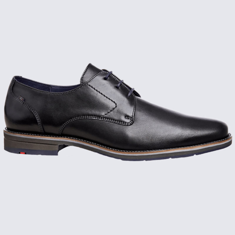 Derby homme Lloyd, derby élégant homme en cuir noir | Igert Chaussures ...