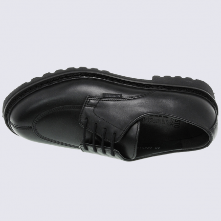 Chaussures Mephisto, chaussures de villes homme en cuir noir