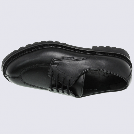 Chaussures Mephisto, chaussures de villes homme en cuir noir Chaussures Mephisto, chaussures de villes homme en cuir noir