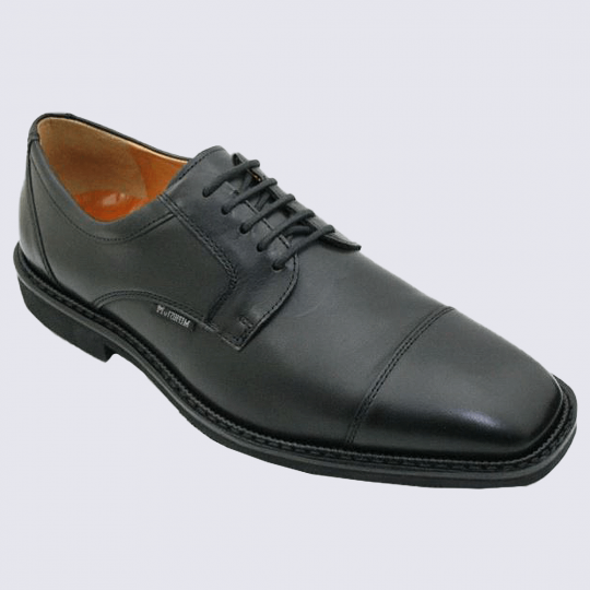 Chaussure Homme HIPNESS CITY En Cuir Noir – Style Derbies – Taille 41 – Neuf Avec Boîte