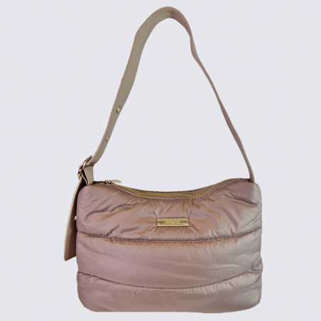 Petit sac porté épaule Georges Rech, petit sac porté épaule sportswear femme beige