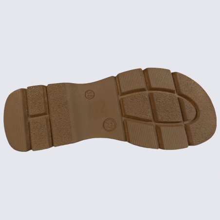 Mules Rohde, sabots fourrés chauds femme en cuir noir Mules Rohde, sabots fourrés chauds femme en cuir noir