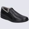 Chaussons Westland by Josef Seibel, chaussons fourrés homme en cuir noir Chaussons Westland by Josef Seibel, chaussons fourrés homme en cuir noir