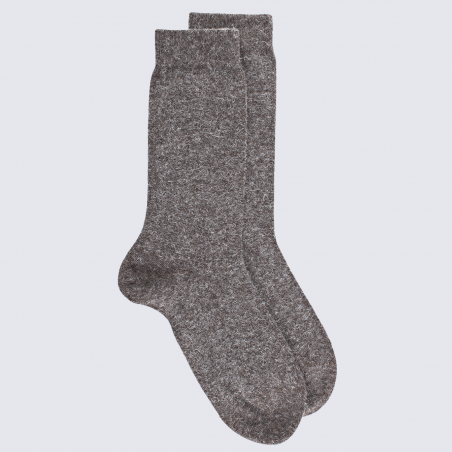 Chaussettes Doré Doré, chaussettes viscose angora femme grises