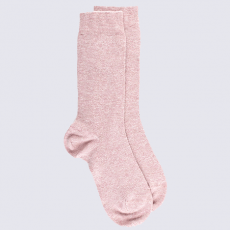 Chaussettes Doré Doré, chaussettes viscose angora femme rose