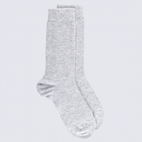 Chaussettes Doré Doré, chaussettes viscose angora femme gris clair