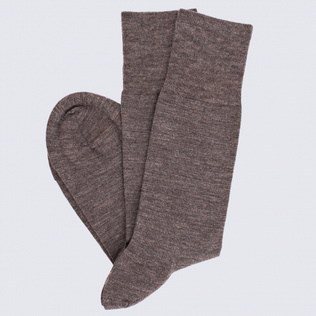 Chaussettes Doré Doré, chaussettes en laine et coton homme gris