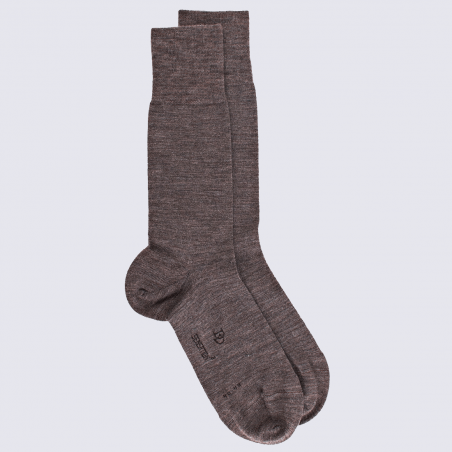 Chaussettes Doré Doré, chaussettes en laine et coton homme gris