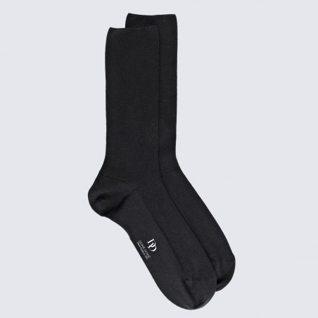 Chaussettes Doré Doré, chaussettes en laine confort homme noir