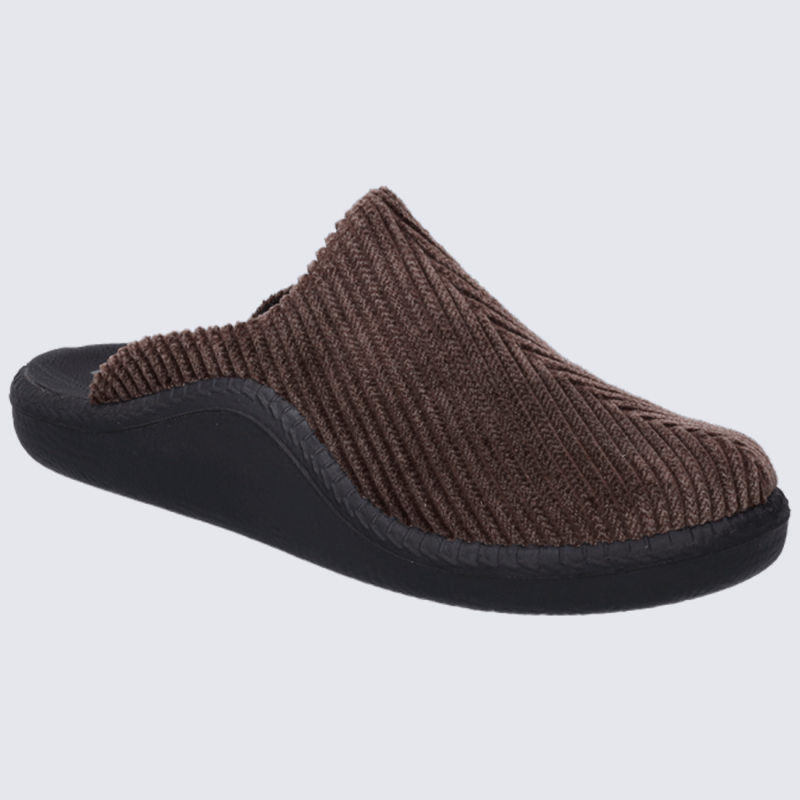 Mules Westland by Josef Seibel, mules confort homme velours brun