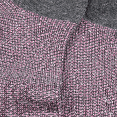 Chaussettes Doré Doré, chaussettes en laine et viscose femme violet