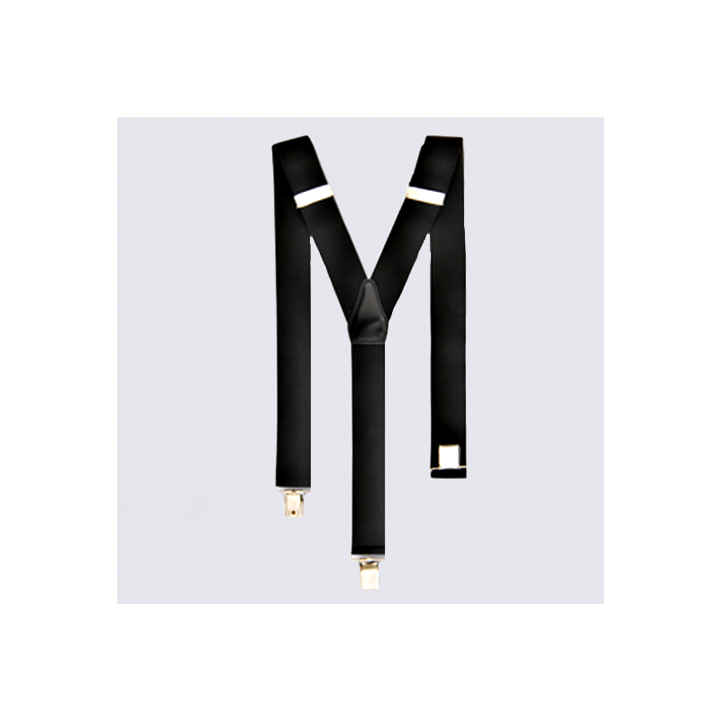 Bretelles Bernd Götz, bretelles confortables et élastiques noir