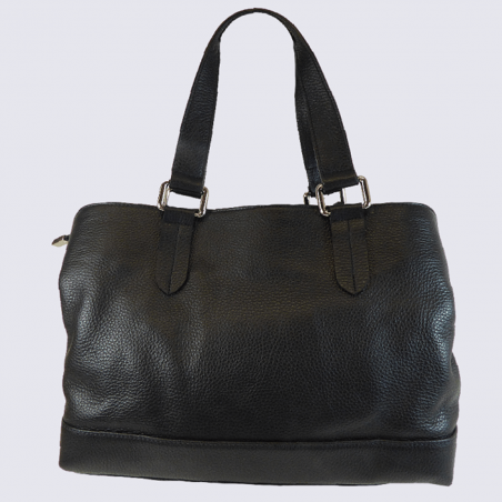 Sac à main Charlotte pour femme en cuir noir