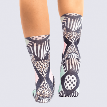 Chaussettes à motif animal femme de la marque Wigglesteps