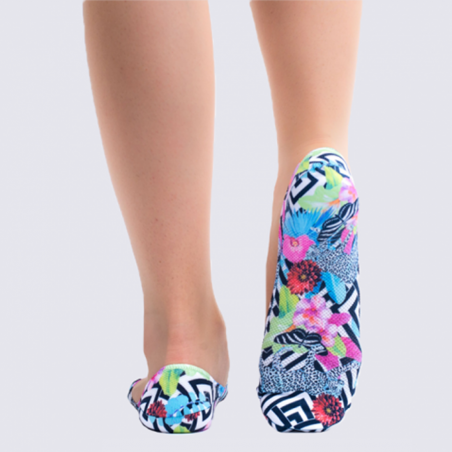 Chaussettes Wigglesteps, chaussettes invisibles été femme multicolore