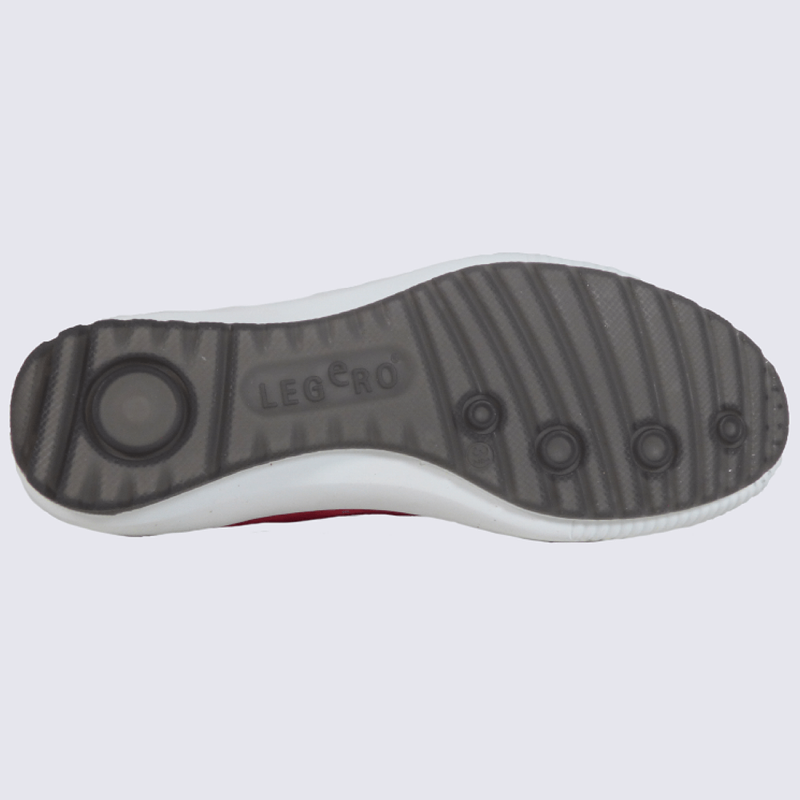 Baskets pour femme Legero en cuir rouge