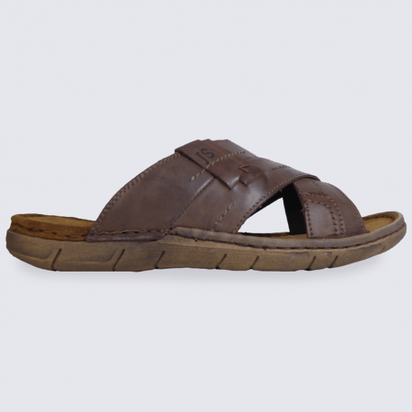 Mules Homme Josef Seibel en cuir Brazil Mules Homme Josef Seibel en cuir Brazil