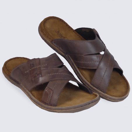 Mules Homme Josef Seibel en cuir Brazil Mules Homme Josef Seibel en cuir Brazil