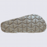 Mules Rohde, nu-pieds tendances femme en cuir métallisé argent Mules Rohde, nu-pieds tendances femme en cuir métallisé argent