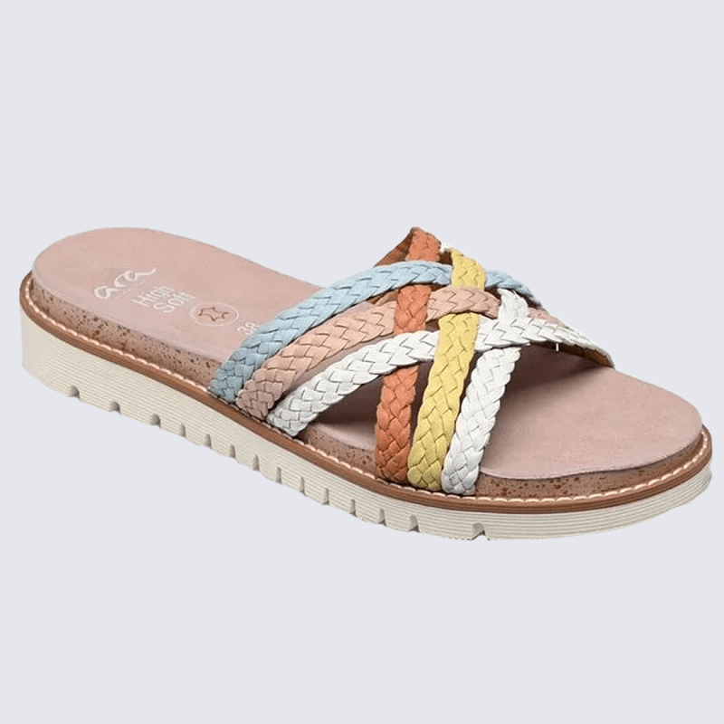Ara Pantolette Sylt Rosa Veloursleder Größe
