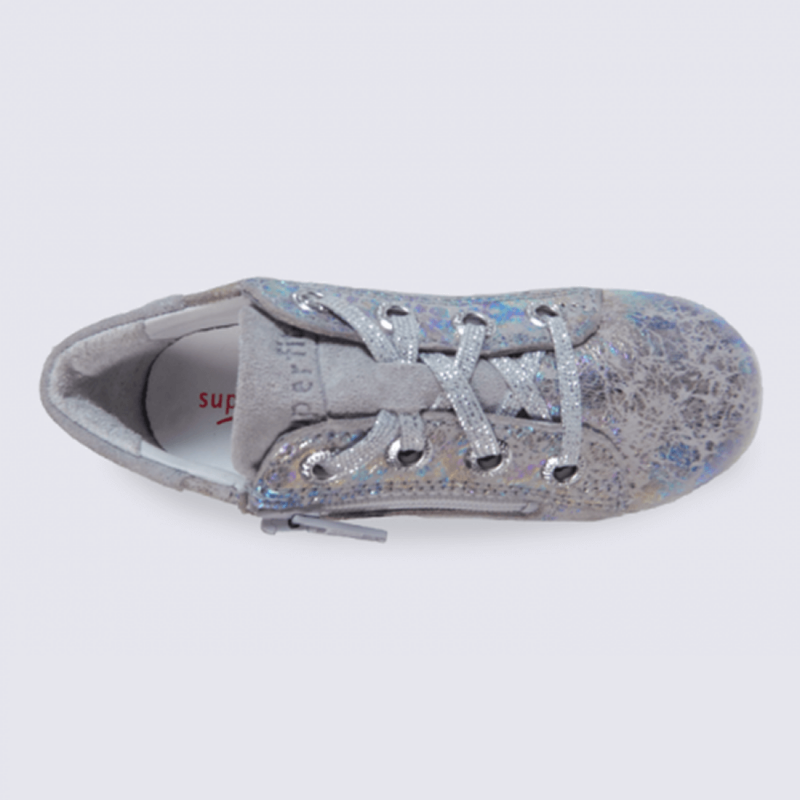 basket cuir fille