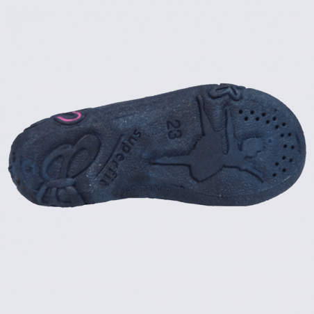 Chausson papillons fille Superfit à velcro Chausson papillons fille Superfit à velcro