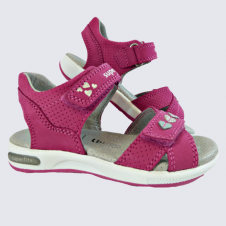 Sandales Superfit, sandales tendances pour fille rose